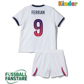 Paris Saint-Germain Ferran Torres #9 Replik Auswärtstrikot Kinder 2026-27 Kurzarm (+ Kurze Hosen)